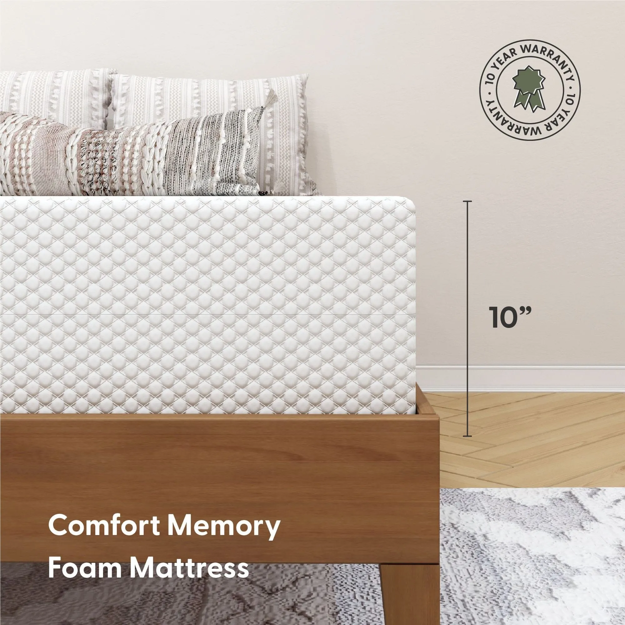 10 Inch Full Comfort Memory Foam Mattress