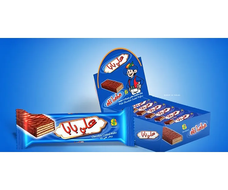 5 Pack Alibaba Milk Chocolate Wafer Bar - Taste of Palestine