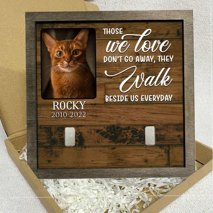 A Abyssinian Pet Picture Frames Memorial Cat hardest to say goodbye Cat Lover Gift, Memorial Gifts