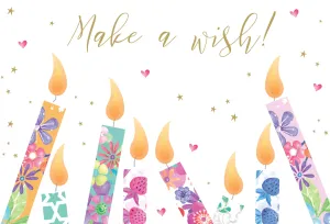 A Wish Candles Birthday Card Make