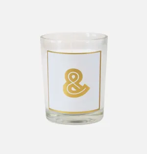 Alphabet Votive Candle - Ampersand