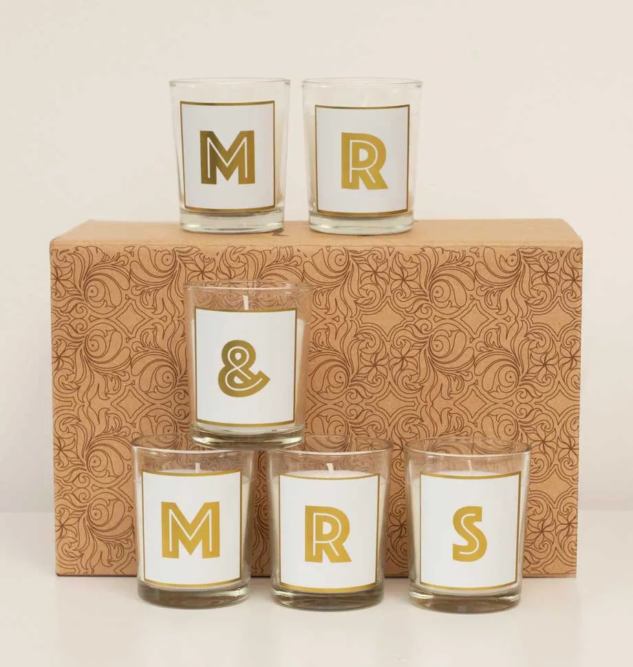 Alphabet Votive Candle - Letter P