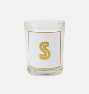 Alphabet Votive Candle - Letter S