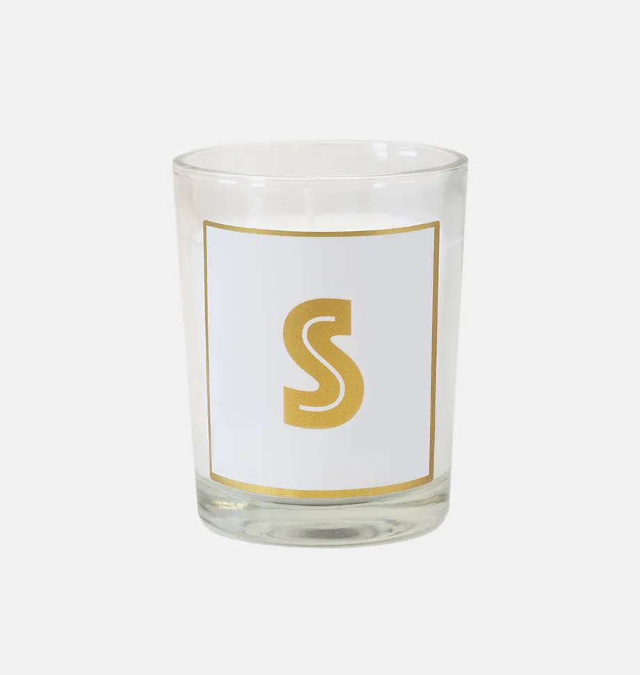 Alphabet Votive Candle - Letter S