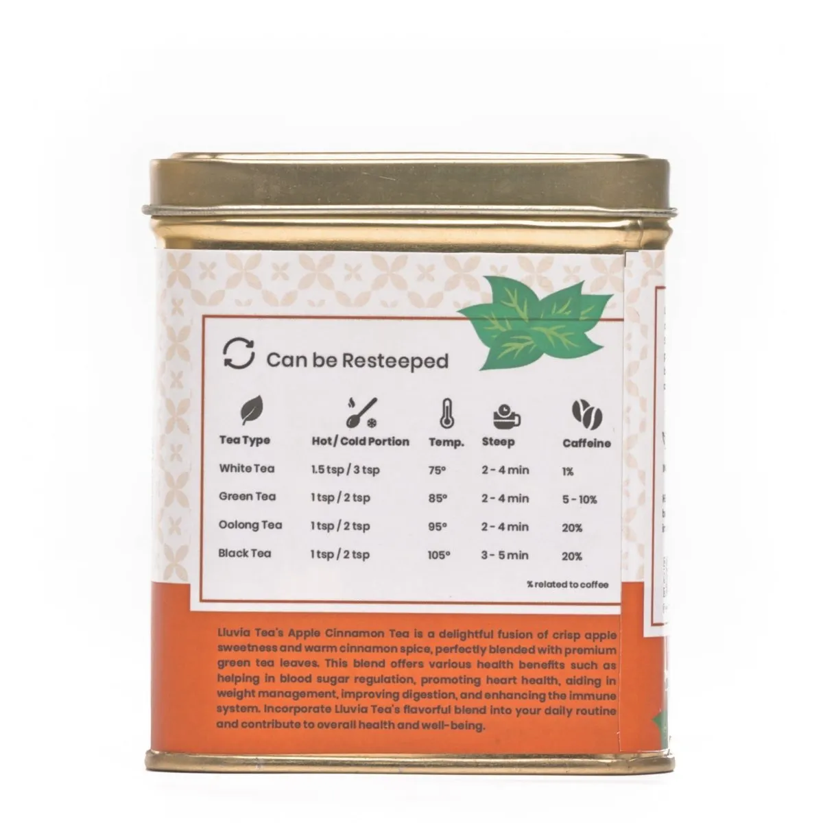 Apple Cinnamon Tea|Sweet and Spicy Blend- 50g