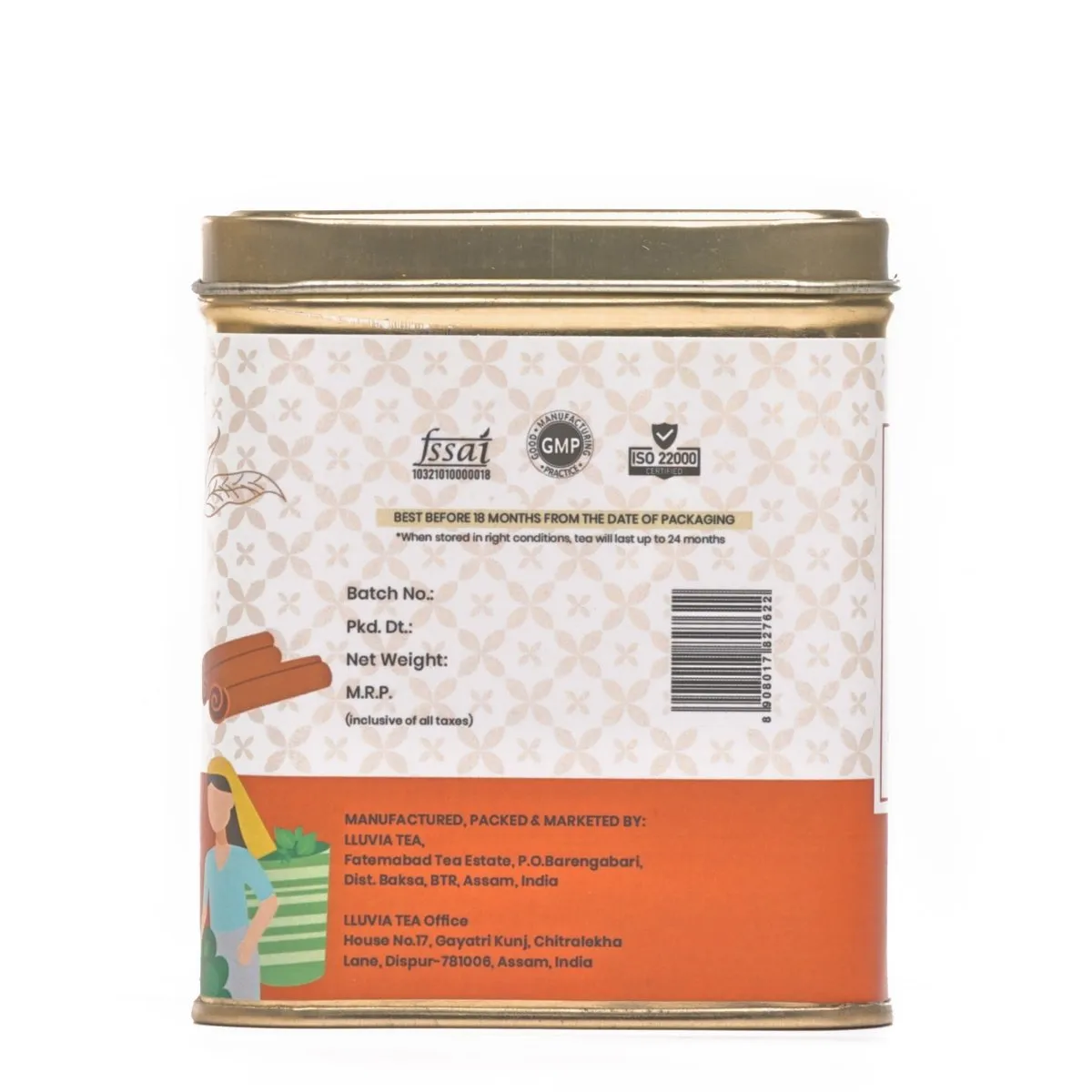 Apple Cinnamon Tea|Sweet and Spicy Blend- 50g