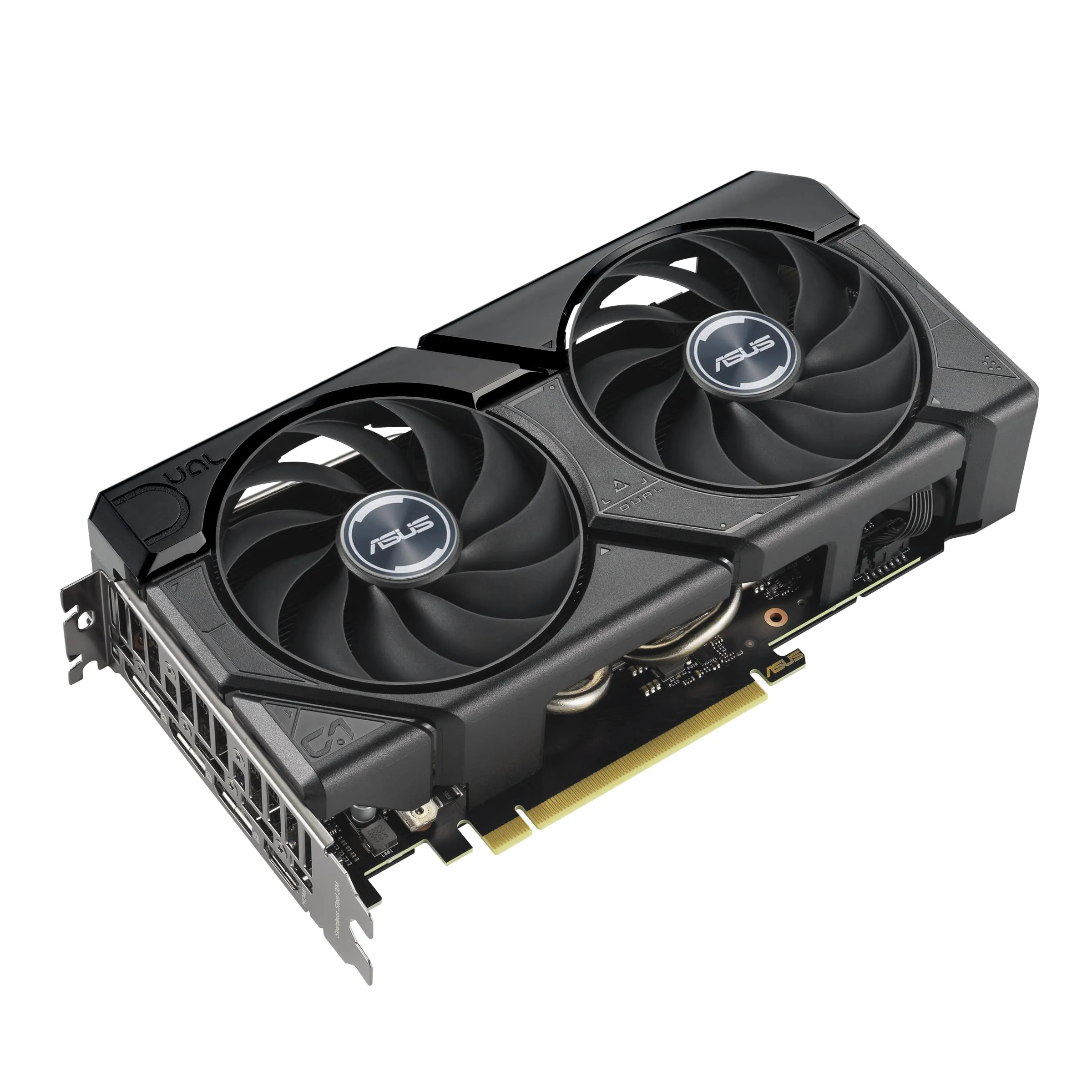 ASUS Dual GeForce RTX™ 4070 Super EVO OC Edition 12GB GDDR6X (PCIe 4.0, 12GB GDDR6X, DLSS 3, HDMI 2.1a, DisplayPort 1.4a, 2.5-Slot Design, Axial-tech Fan Design, 0dB Technology, and More)