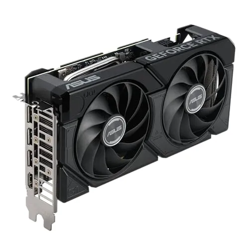 ASUS Dual GeForce RTX™ 4070 Super EVO OC Edition 12GB GDDR6X (PCIe 4.0, 12GB GDDR6X, DLSS 3, HDMI 2.1a, DisplayPort 1.4a, 2.5-Slot Design, Axial-tech Fan Design, 0dB Technology, and More)