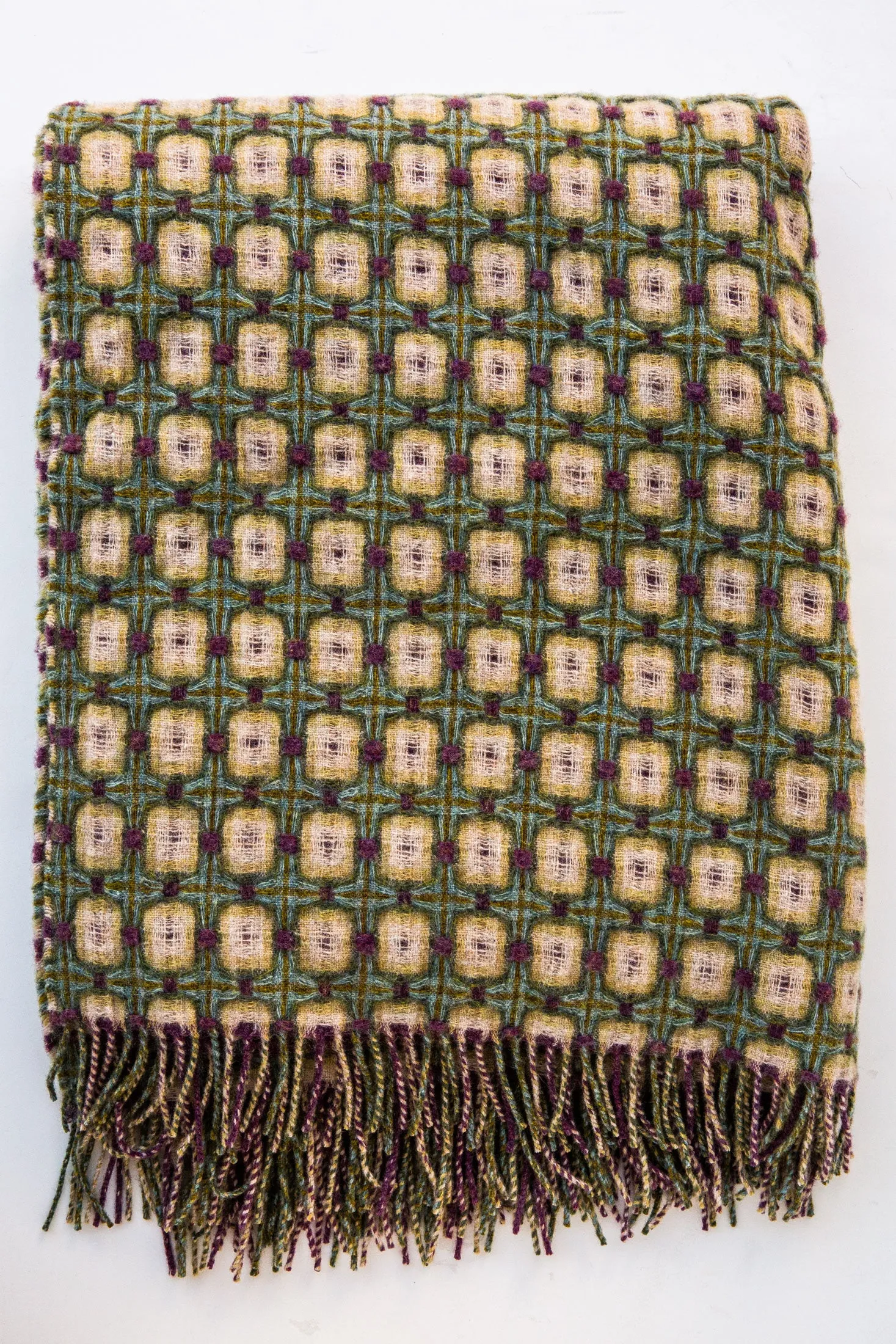 Basketweave Throw