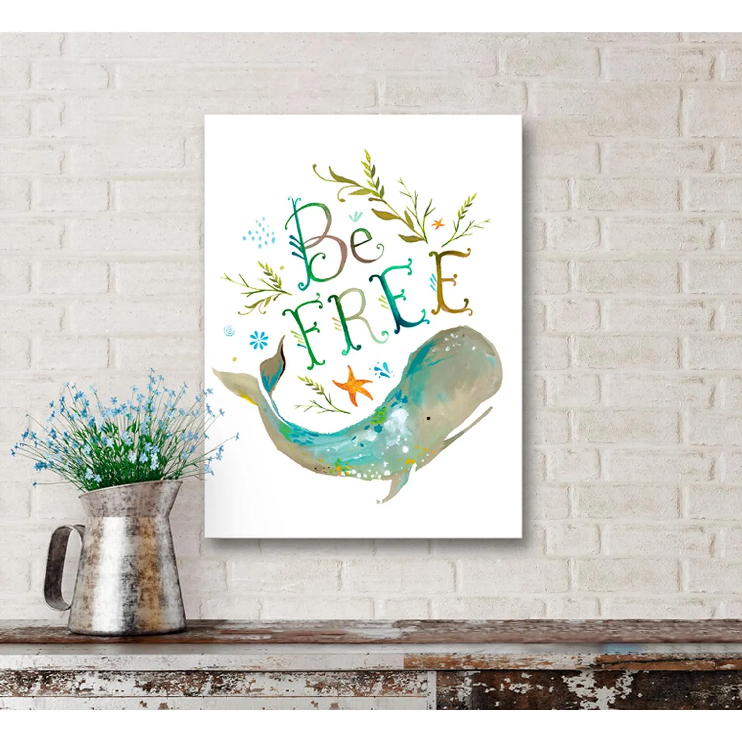 Be Free Canvas Wall Art