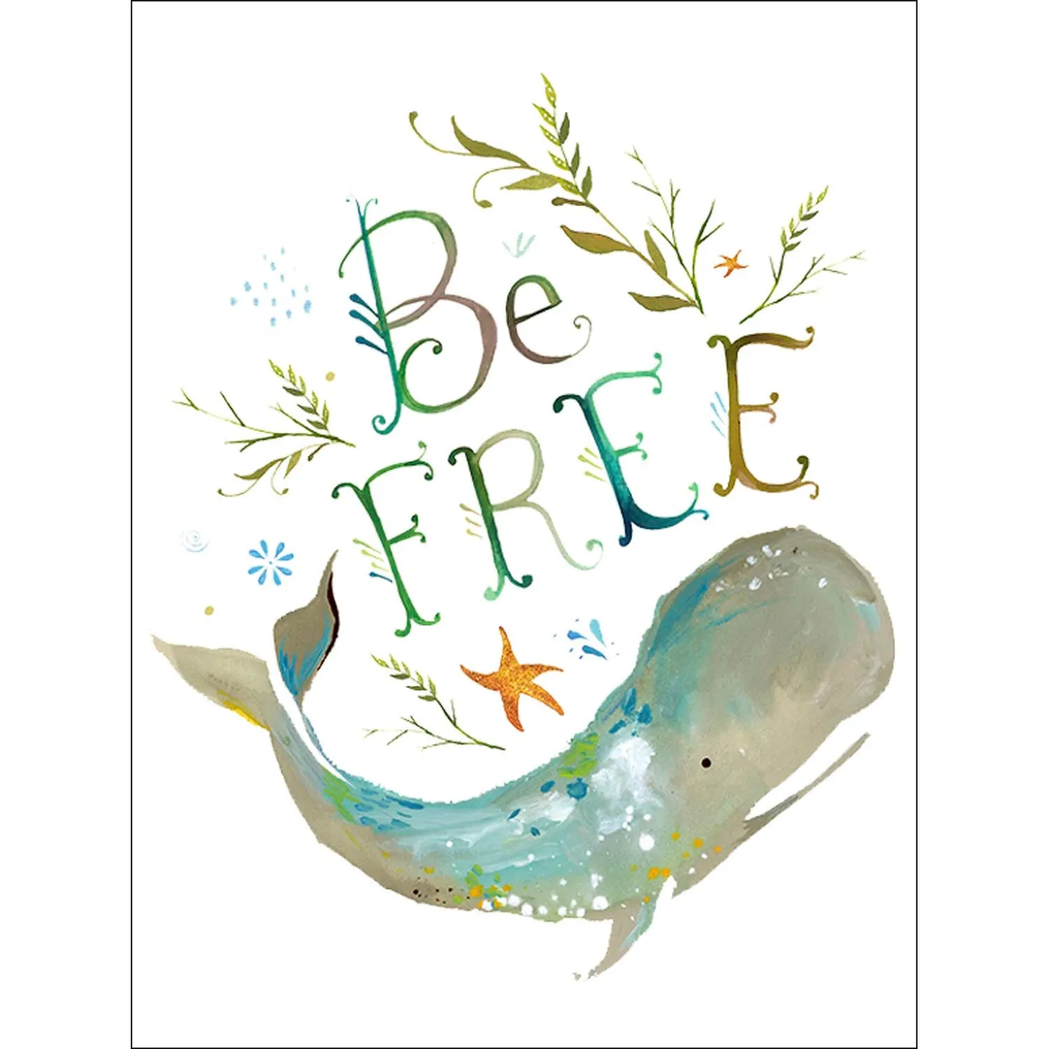 Be Free Canvas Wall Art