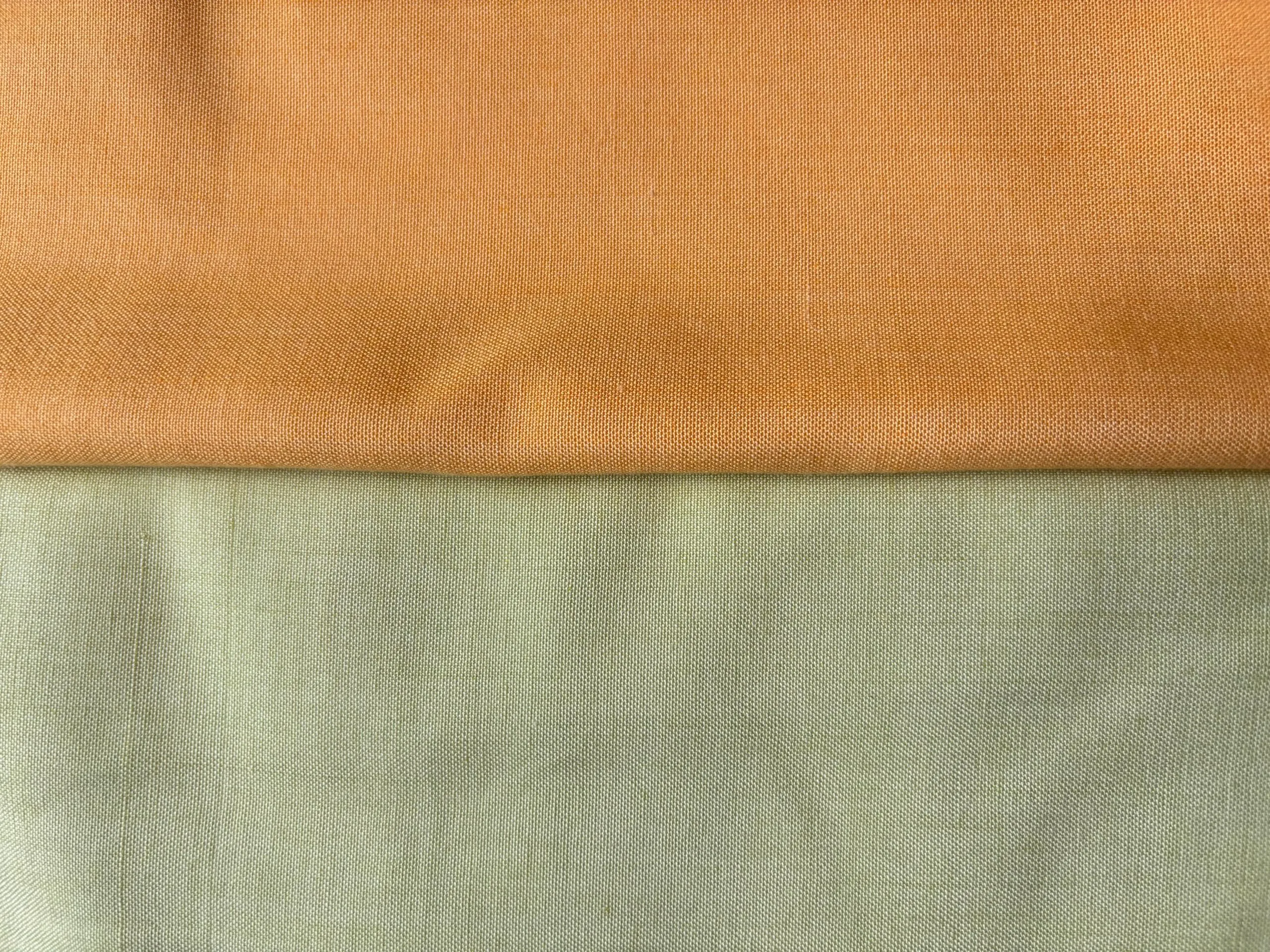 Bhagalpuri Handloom | Dull Chadar Bhagalpuri |Traditional Organic Blend of Cotton & Silk | AC Room Soft Chadar for Summer | All Season andi Chadar/Blanket| 2X Thread Quality - Pack of Green & Yellow