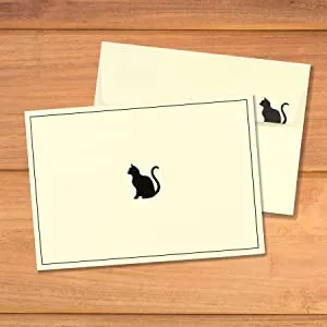 Black Cat Note Cards