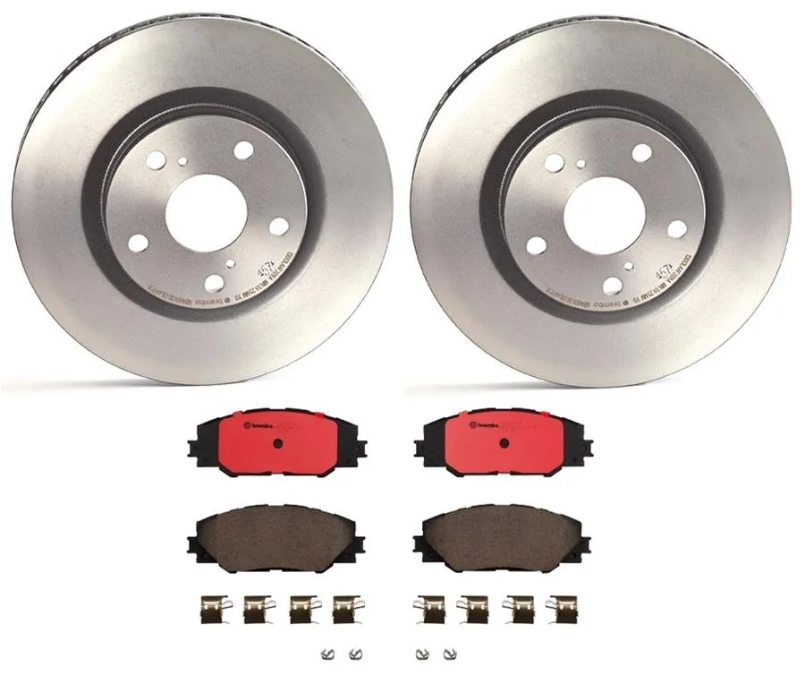 Brembo Disc Brake Pad and Rotor Kits KT00081