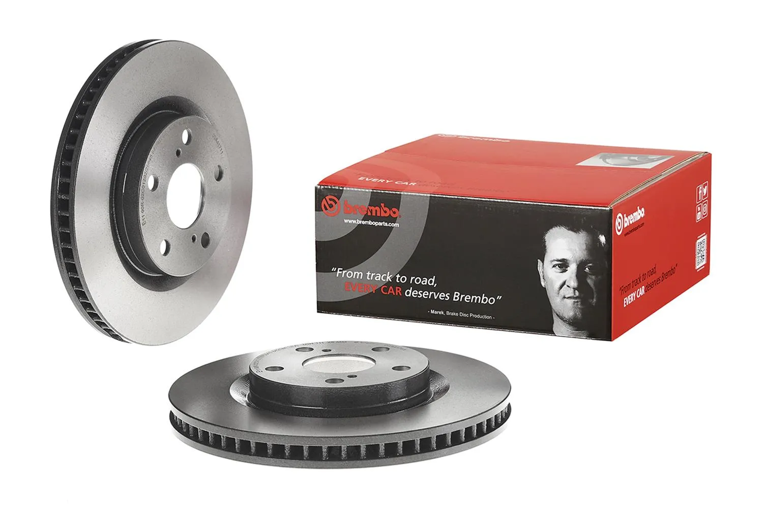 Brembo Disc Brake Pad and Rotor Kits KT00081