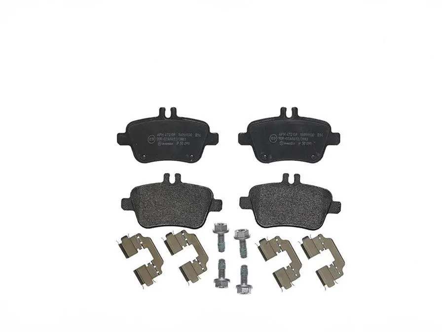 Brembo Disc Brake Pad and Rotor Kits KT04222