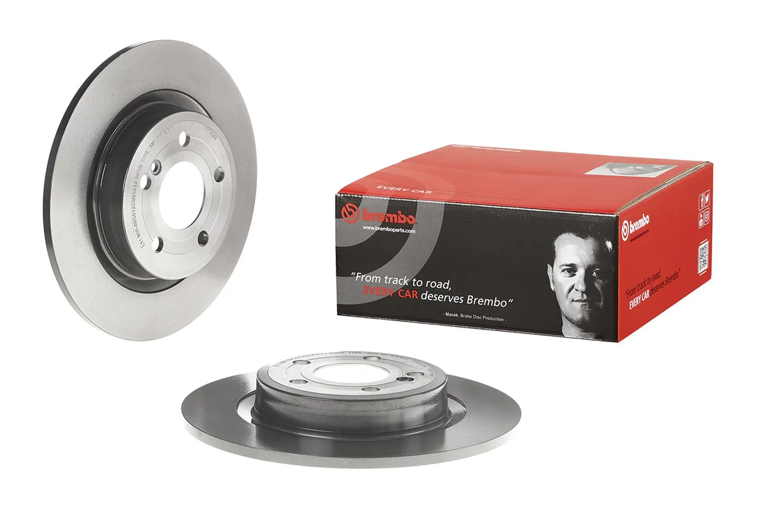 Brembo Disc Brake Pad and Rotor Kits KT04222