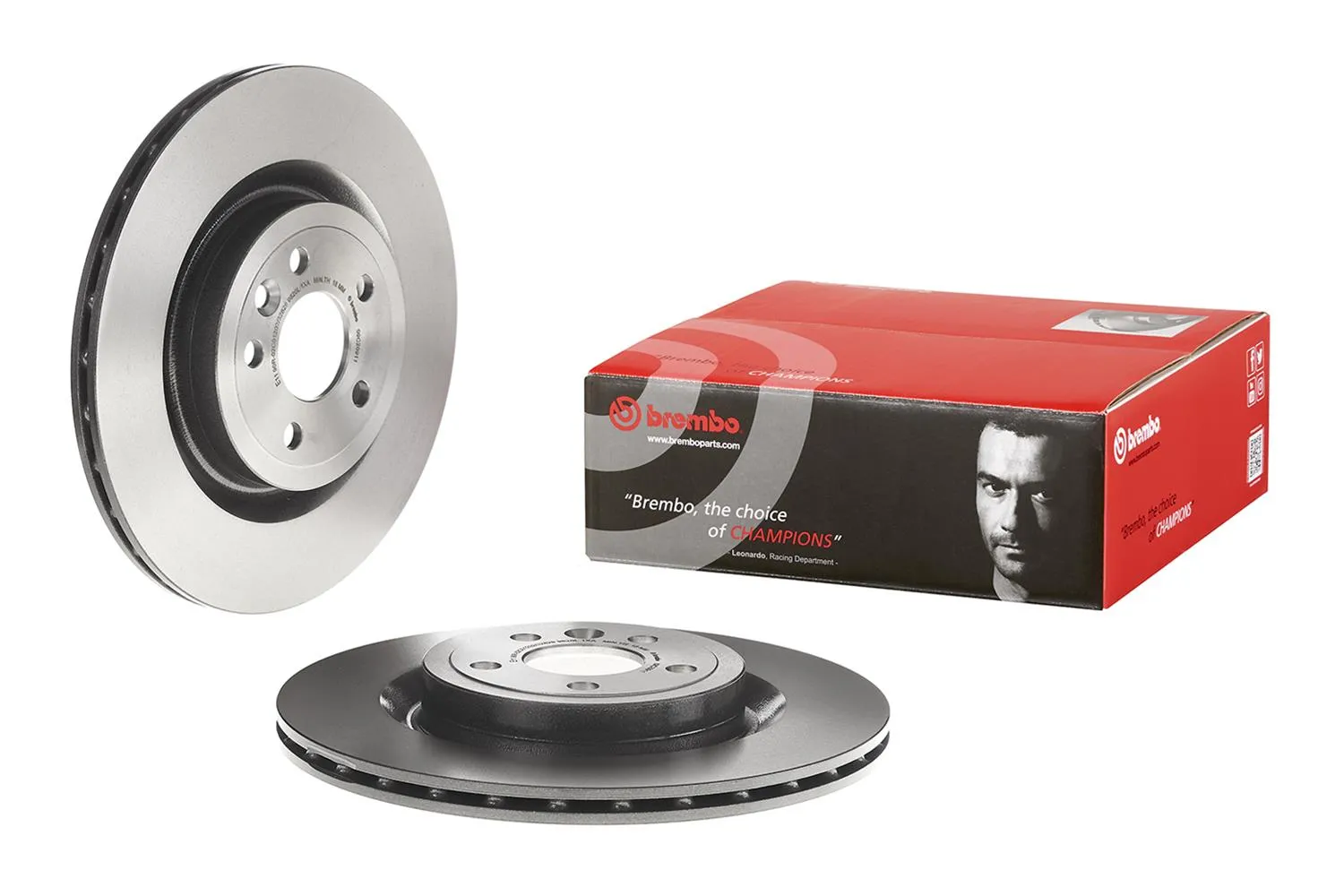 Brembo Disc Brake Pad and Rotor Kits KT04334