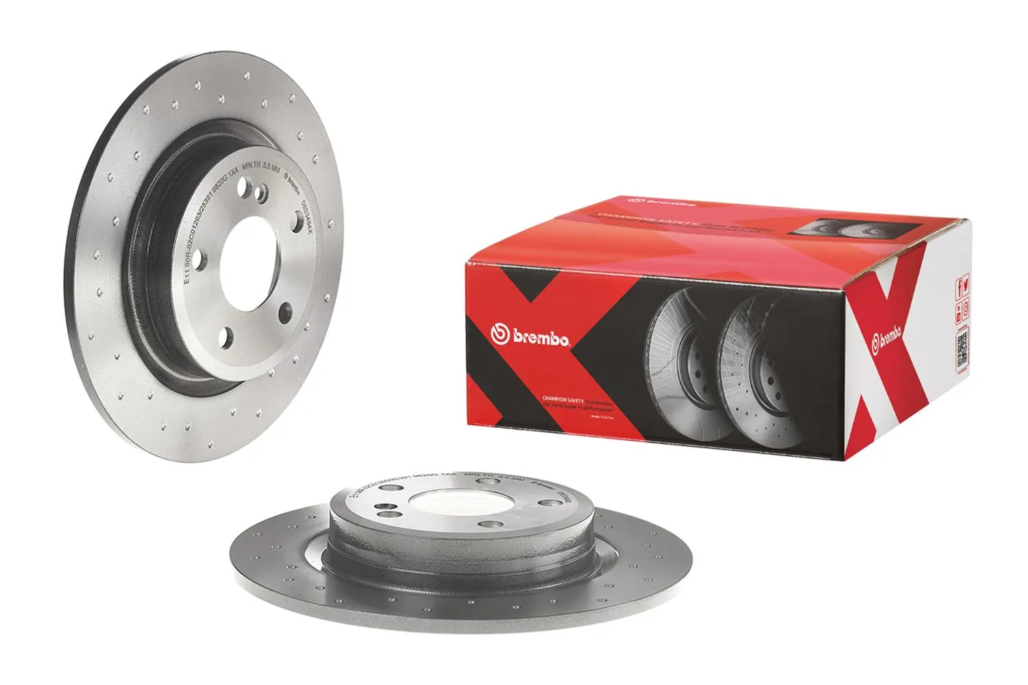 Brembo Disc Brake Pad and Rotor Kits KTX0090