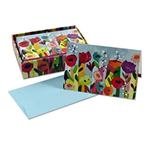 Brilliant Floral Note Cards