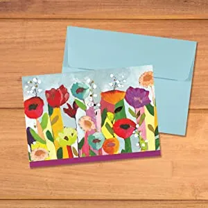 Brilliant Floral Note Cards