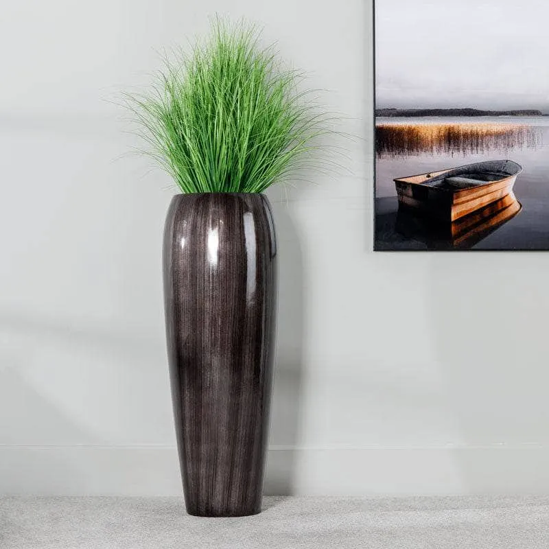 Brown Drawing Effect Planter - 111.5cm