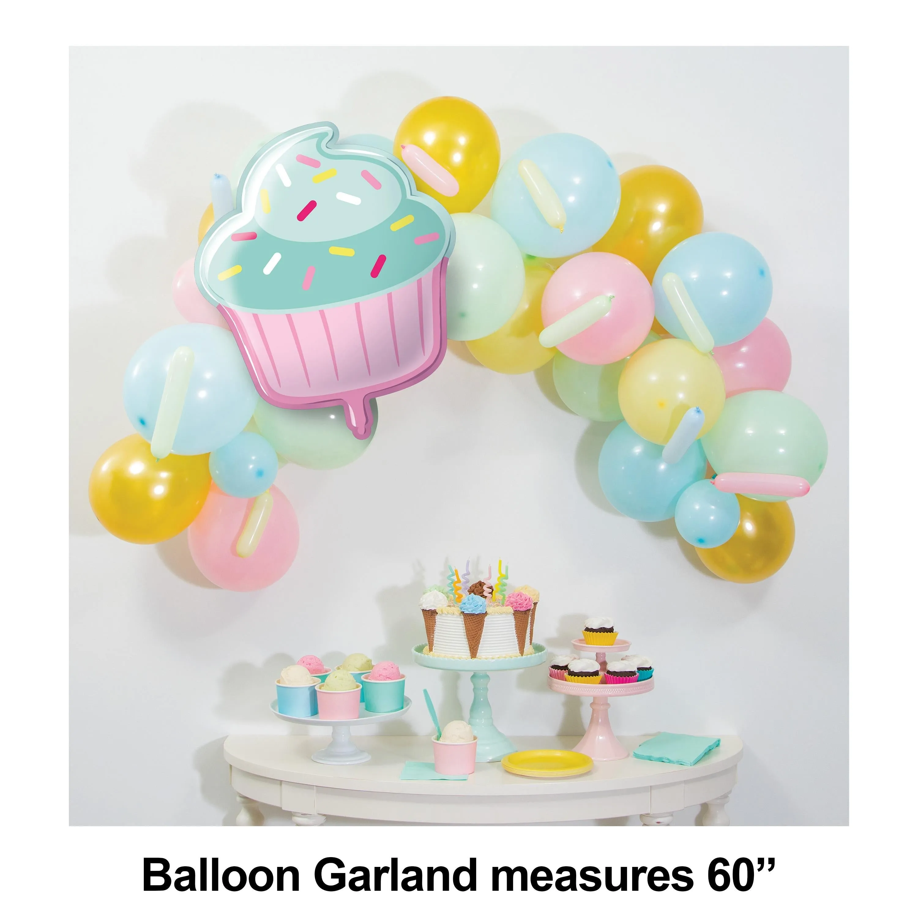 Bulk Bakery Sweets Balloon Garland Kit (6 Kits per Case)