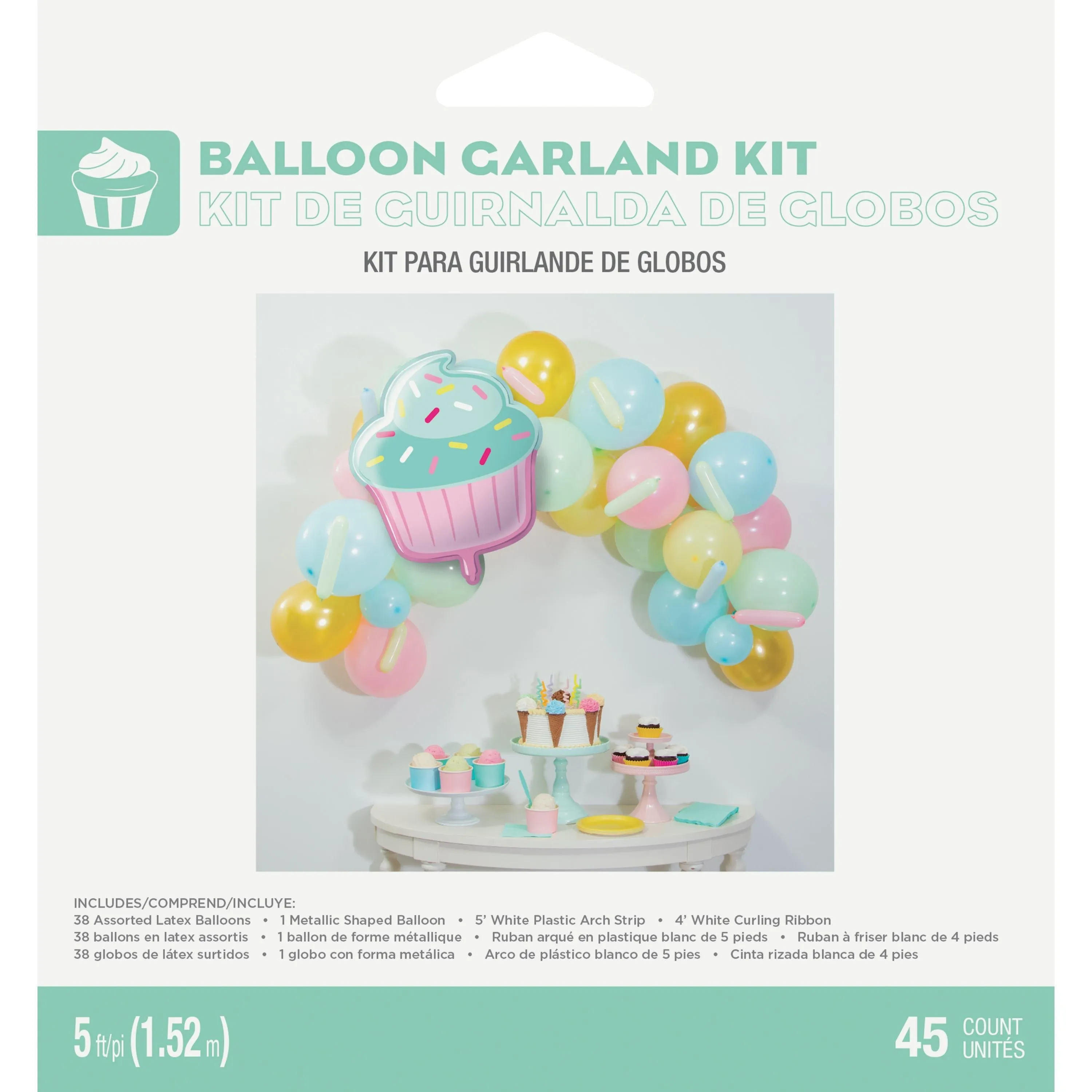 Bulk Bakery Sweets Balloon Garland Kit (6 Kits per Case)