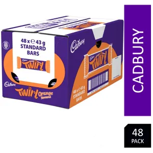 Cadbury Twirl Orange Chocolate Bar 48x43g