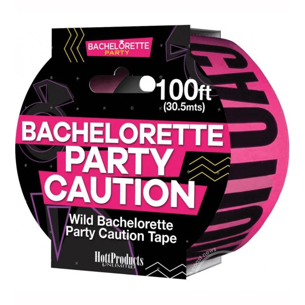 Caution Bachelorette Party Tape