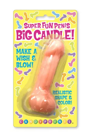 Cheeky Grin Big Penis Candle for Giggles and Fun