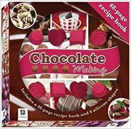 Chocolate Making - Includes a 48 Page Recipe book and 8 Silicone Shapes