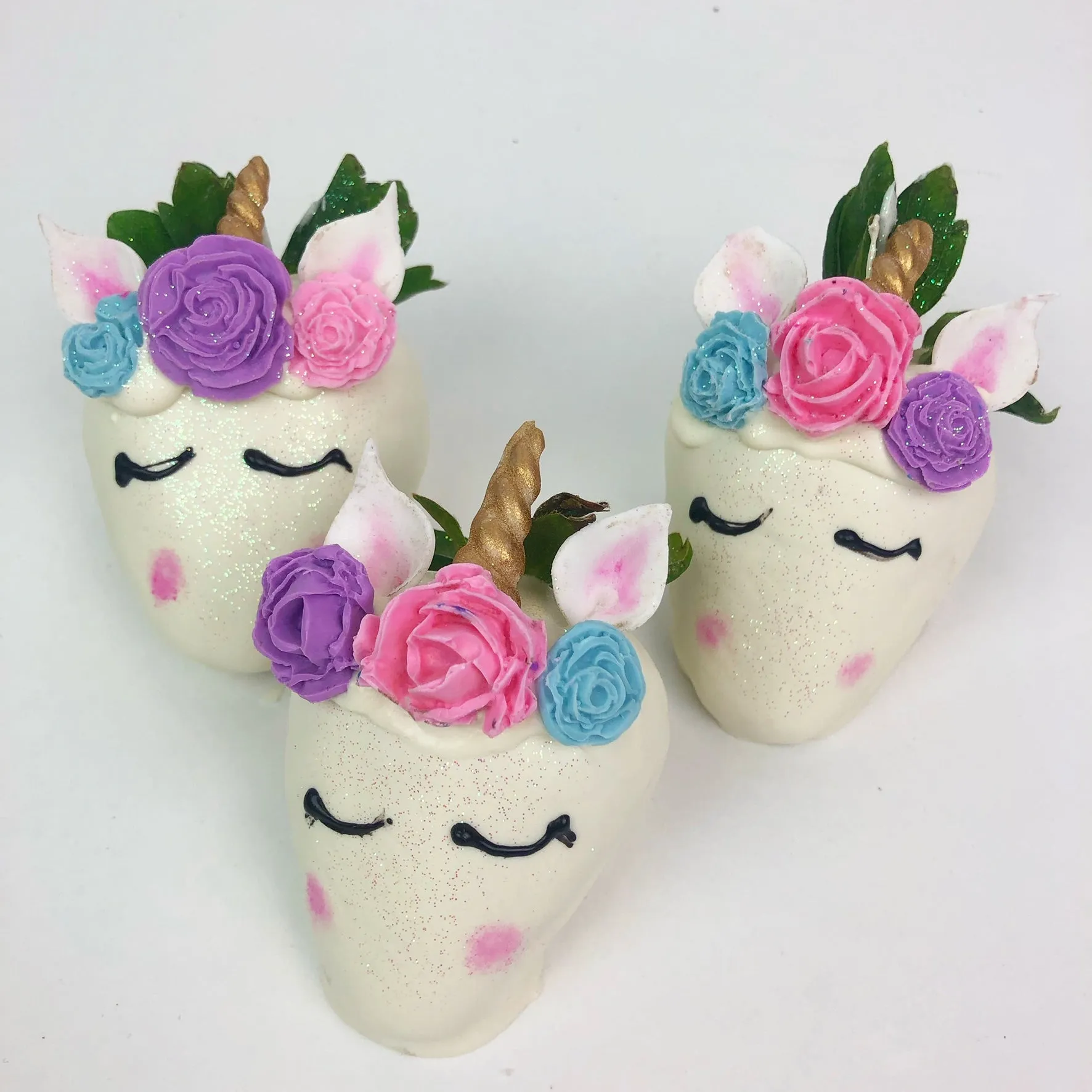 Chocolate Unicorn Strawberries