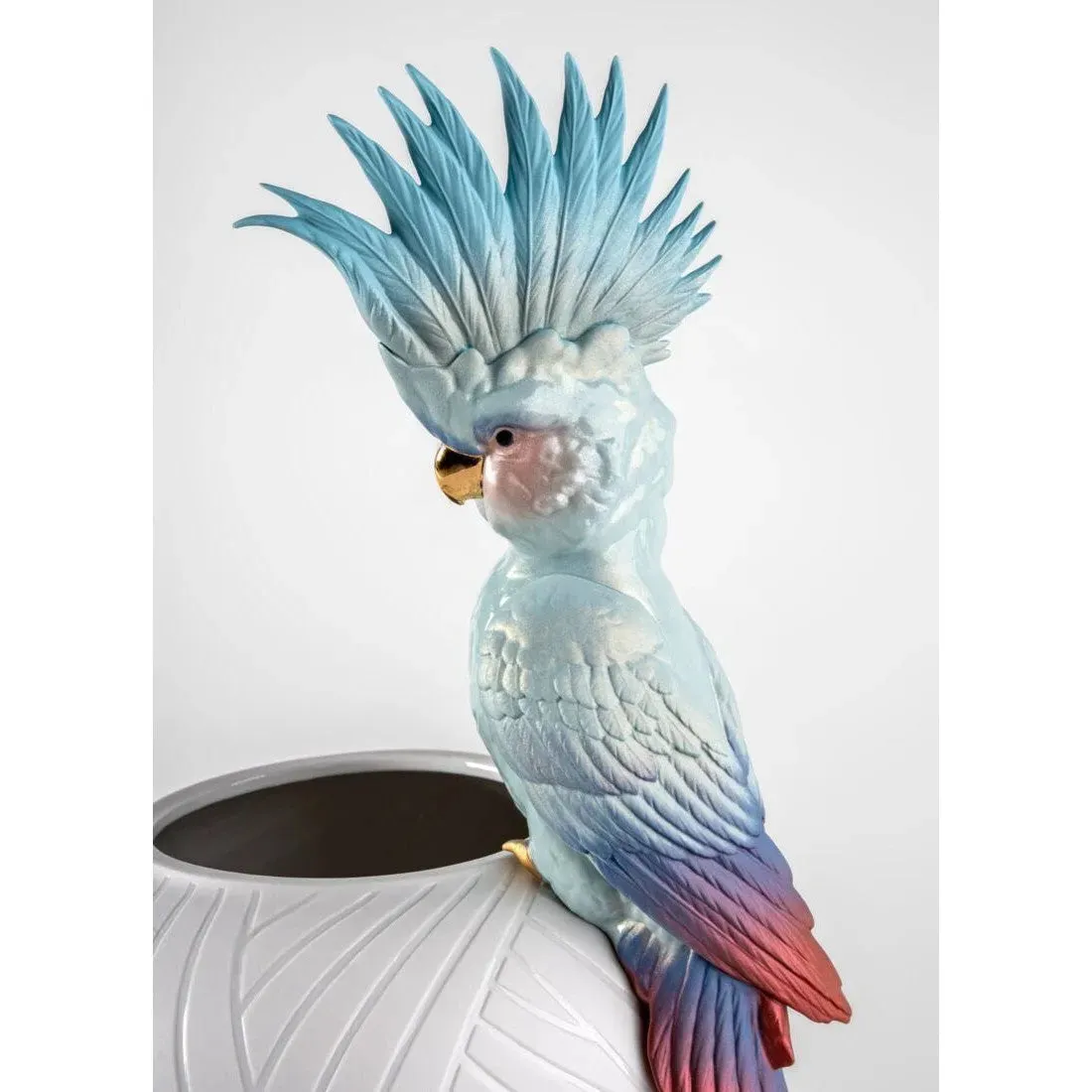 Cockatoo Vase (Lladro Special Order)