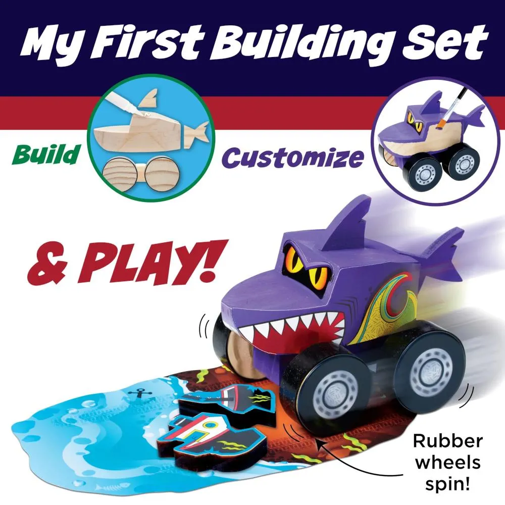 Creativity for Kids Buildeez! Model Kit - Chomper Shark Monster Truck