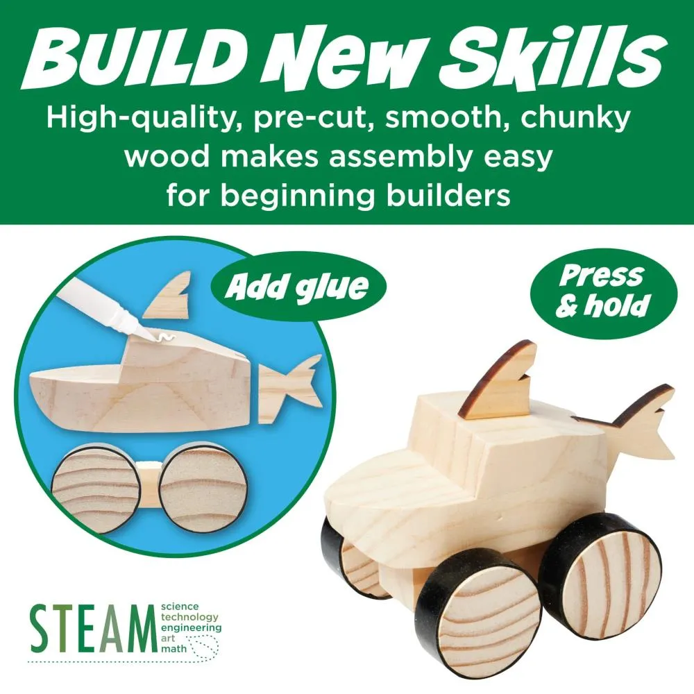 Creativity for Kids Buildeez! Model Kit - Chomper Shark Monster Truck