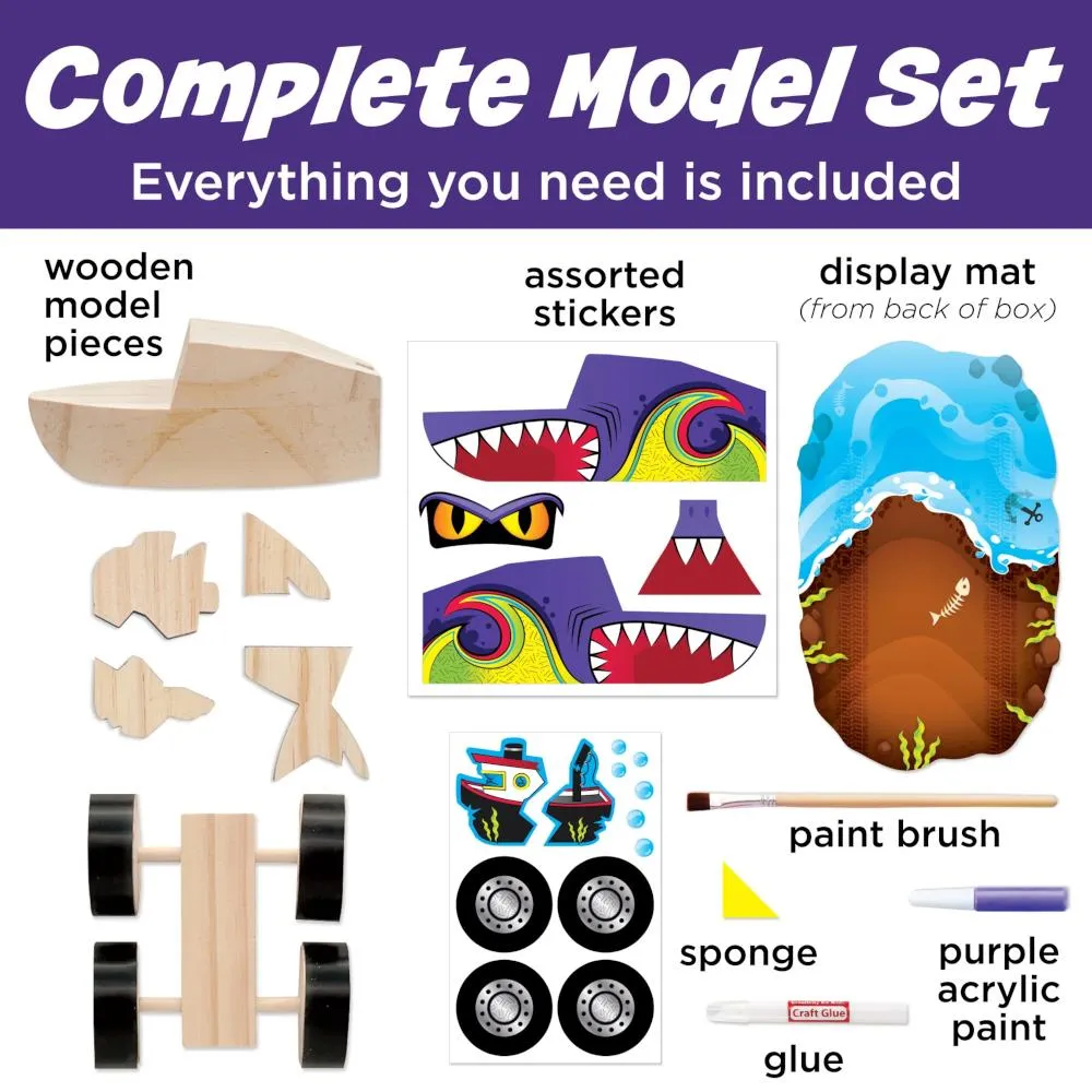 Creativity for Kids Buildeez! Model Kit - Chomper Shark Monster Truck