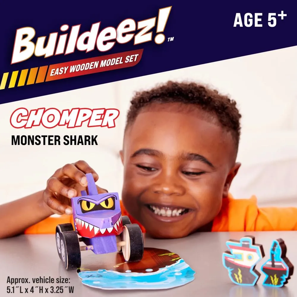 Creativity for Kids Buildeez! Model Kit - Chomper Shark Monster Truck