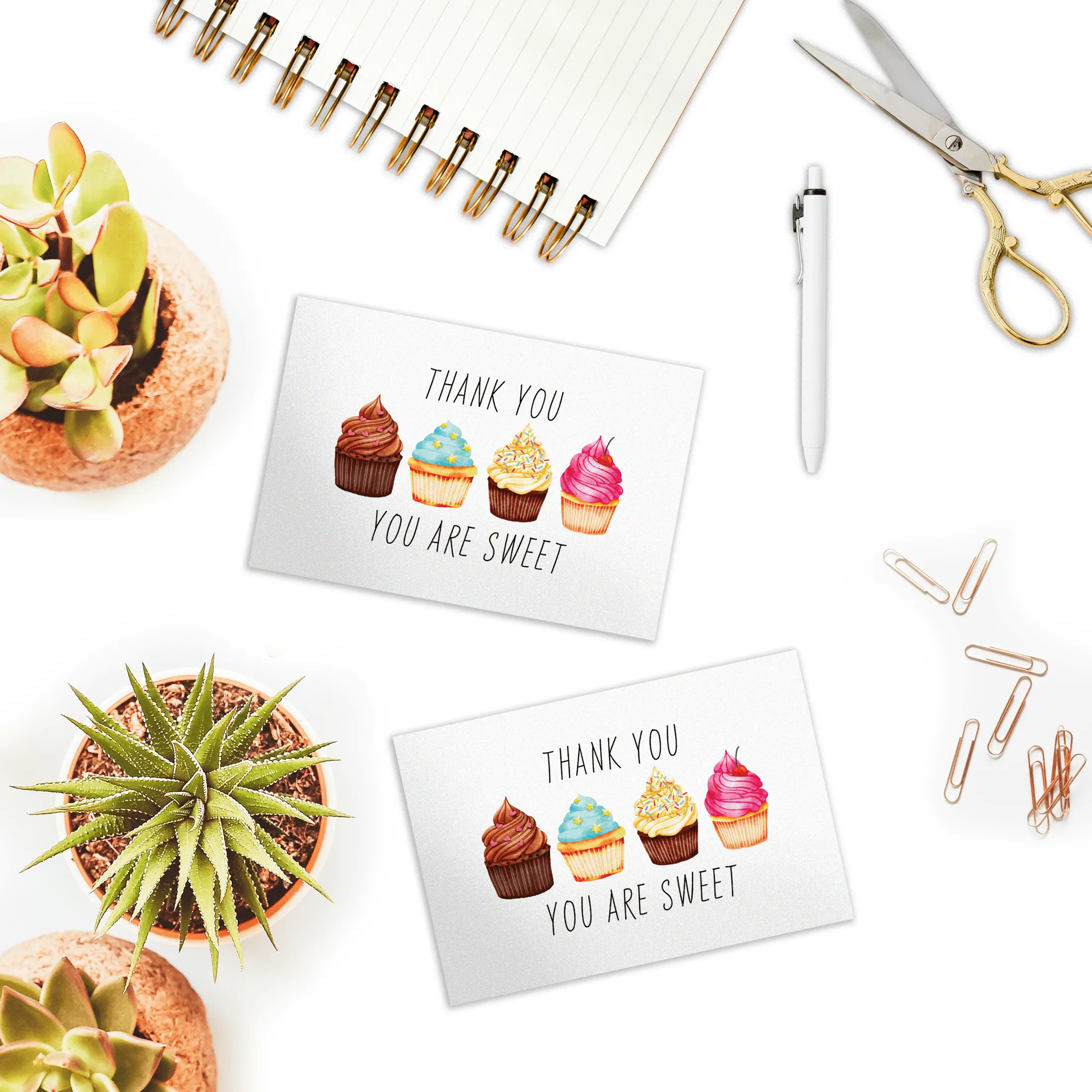 Cupcake Insert Cards