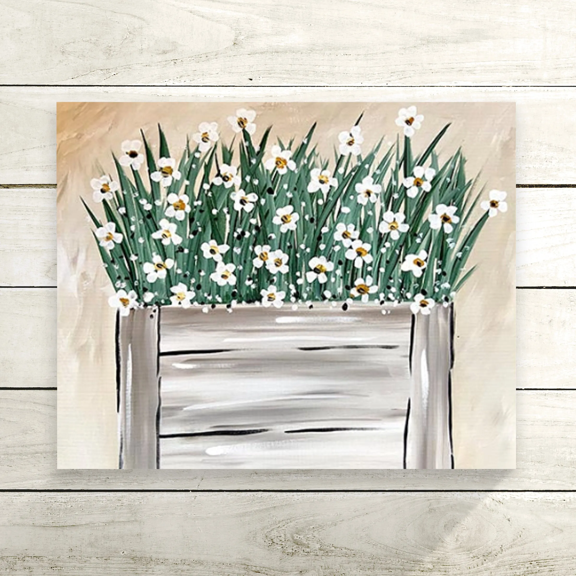 Daisies in a Box DIY Painting Kit