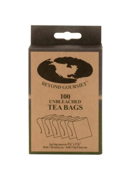 Disposable Tea Bags 2tsp 100pkg