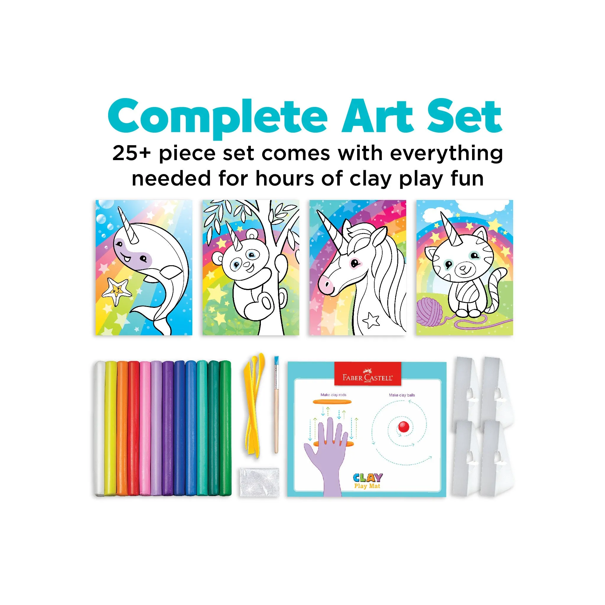 Do Art Coloring with Clay Unicorn & Friends - #14335