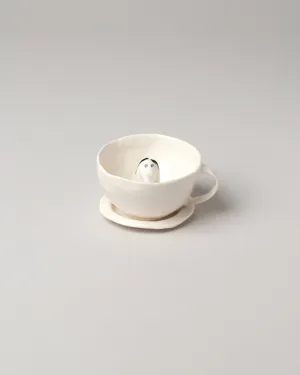 Dog Tea Cup & Saucer