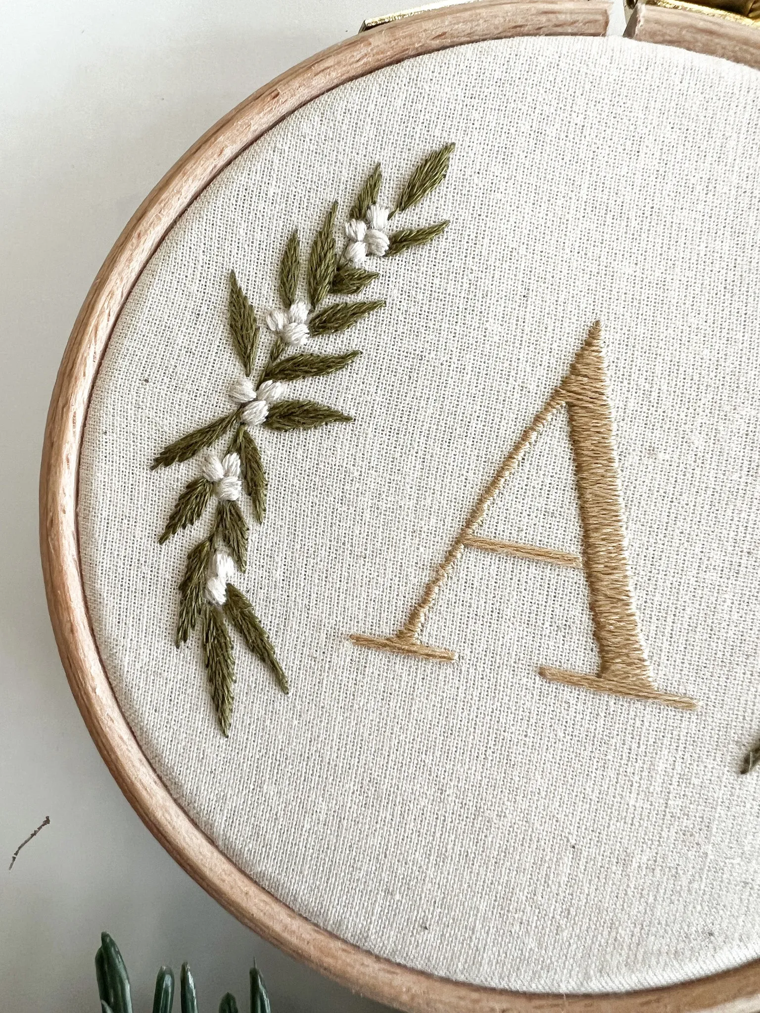 Festive Alphabet Embroidery Kit