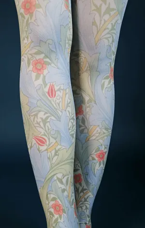 Glanville by William Morris | Printed Tights