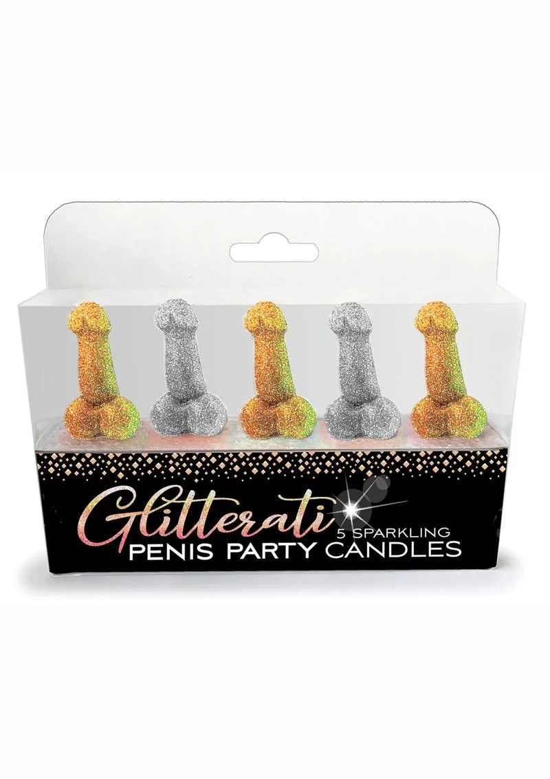 Glitterati Penis Party Candles