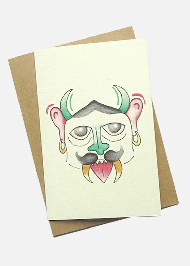 Greeting Card - Nazar Battu