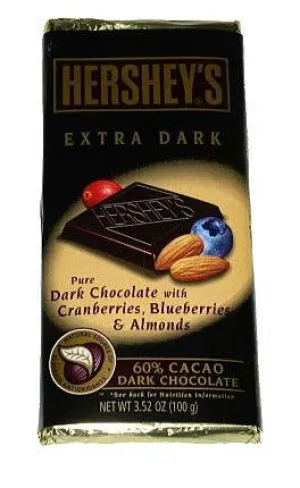 Hershey's - Extra Dark Chocolate Fruits