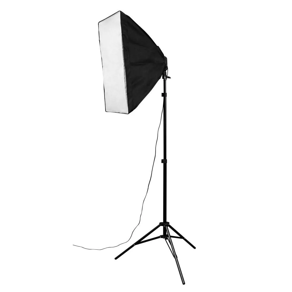 Hypop Double Rectangle Softbox Kit (Includes: Backdrop Stand & Paper Roll)