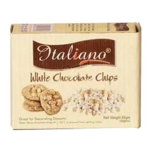 ITALIANO VANILA & WHITE CHOCOLATE CHIP 85G